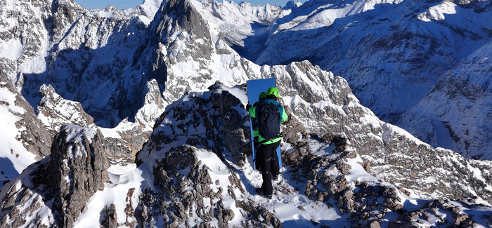 Mit dem Spiegel auf den Gipfel: Das höchste Spiegel-Selfie Europas