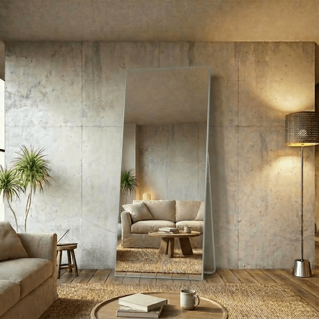 Ultralight &amp; Shatterproof Full-Length Mirror