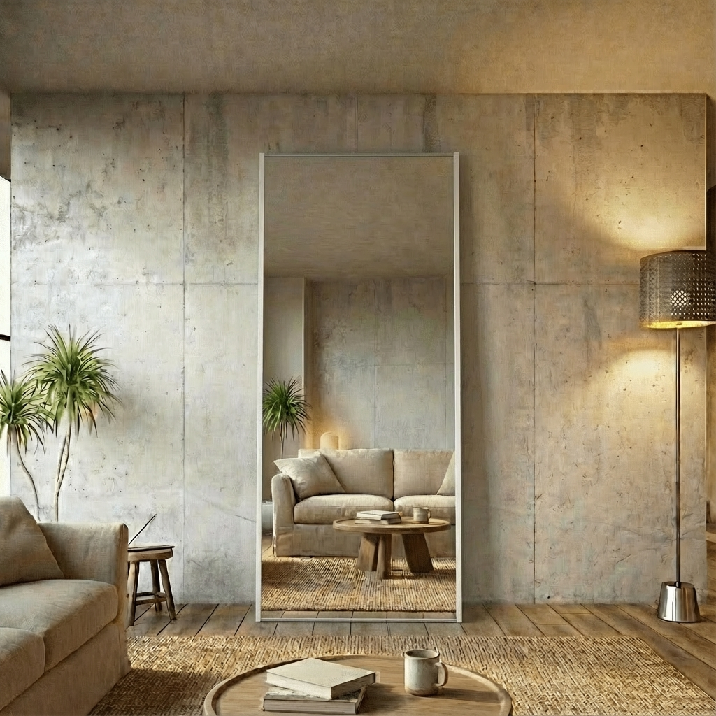 Ultralight &amp; Shatterproof Full-Length Mirror