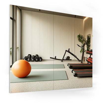 mirror wall 180 x 100 cm (including mountable castors)
